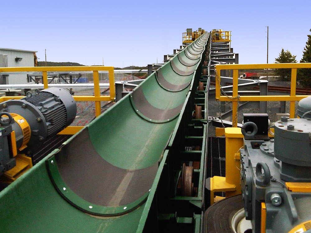 Rubber Bulk Handling Conveyors, Capacity: 1-50 And 200-300 Kg Per Feet