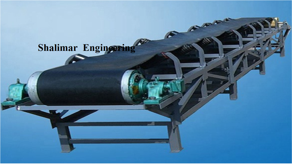 Shalimar Engineering Cast Iron Industrial Belt Conveyor, Capacity: 50 Kg Per Feet, Material Handling Capacity: 1500 Kgs