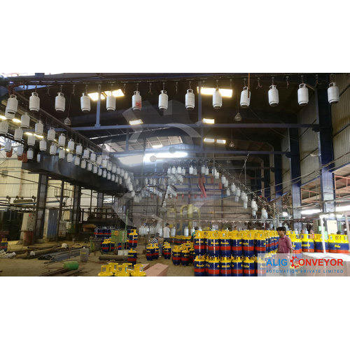 Paint Shop Overhead Conveyor, Automation Grade: Semi-Automatic