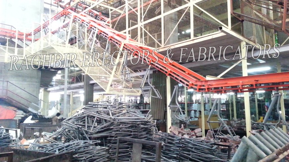 Industrial Overhead Conveyor, Capacity: 50-100 Kg / Hanger, Automation Grade: Semi-Automatic