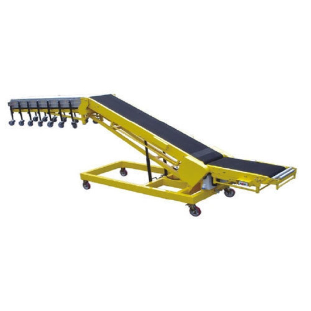 Stainless Steel Portable Loading Conveyor, For Industrial, Capacity: 500kg to 15 ton/hr
