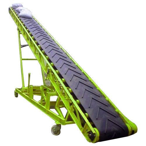 Rubber Flexible Conveyors Loading Conveyor Systems, For Material Handling, Capacity: 50 to 100 kg per feet