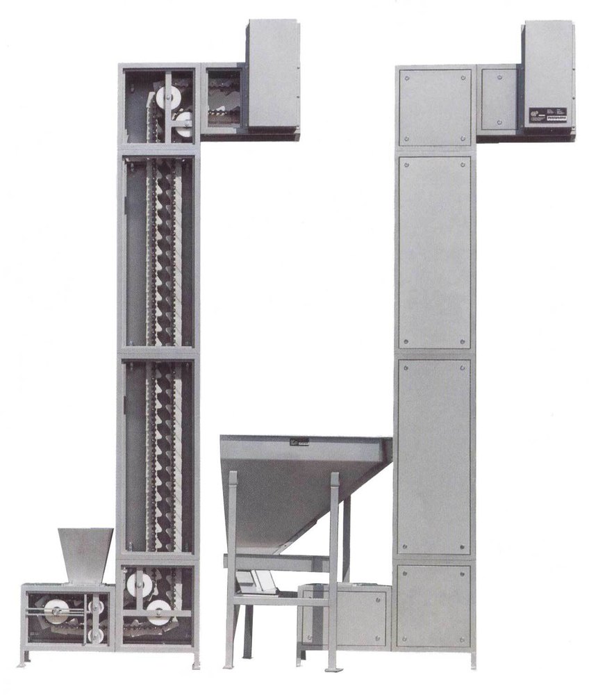 SS Z Type Bucket Elevator, Capacity: 25 Ton