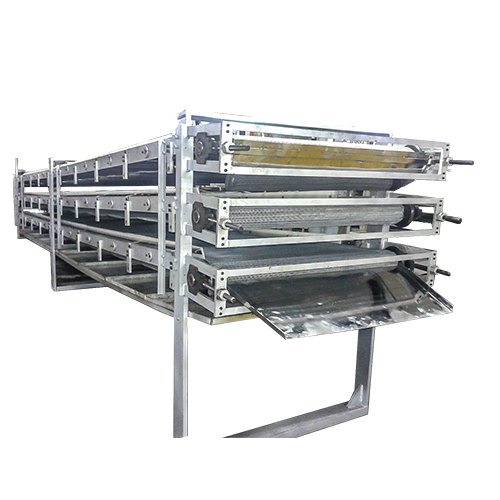 Ekta Engineers Stainless Steel, Mild Steel Jumbo Cooling Conveyor, 220 - 240 V, Capacity: 600-700 Kgs