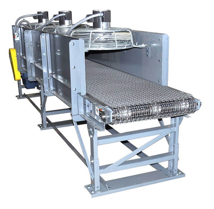 Ss, Ms & Pvc Belt Automatic Cooling Conveyors, 220 & 440 V