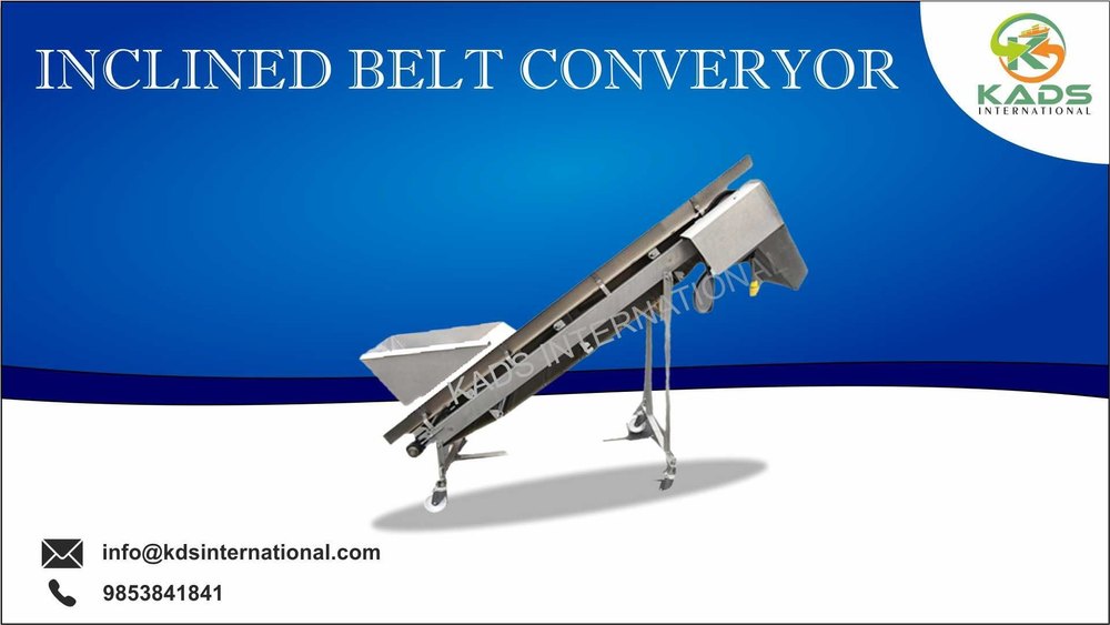 Belt Material Feeding Conveyor, Capacity: 1-50 Kg Per Feet