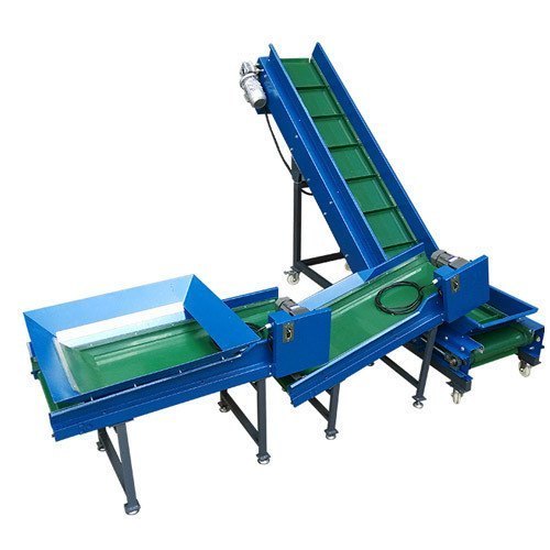 Mild Steel Feeding Conveyor, Capacity: 50-100 kg per feet