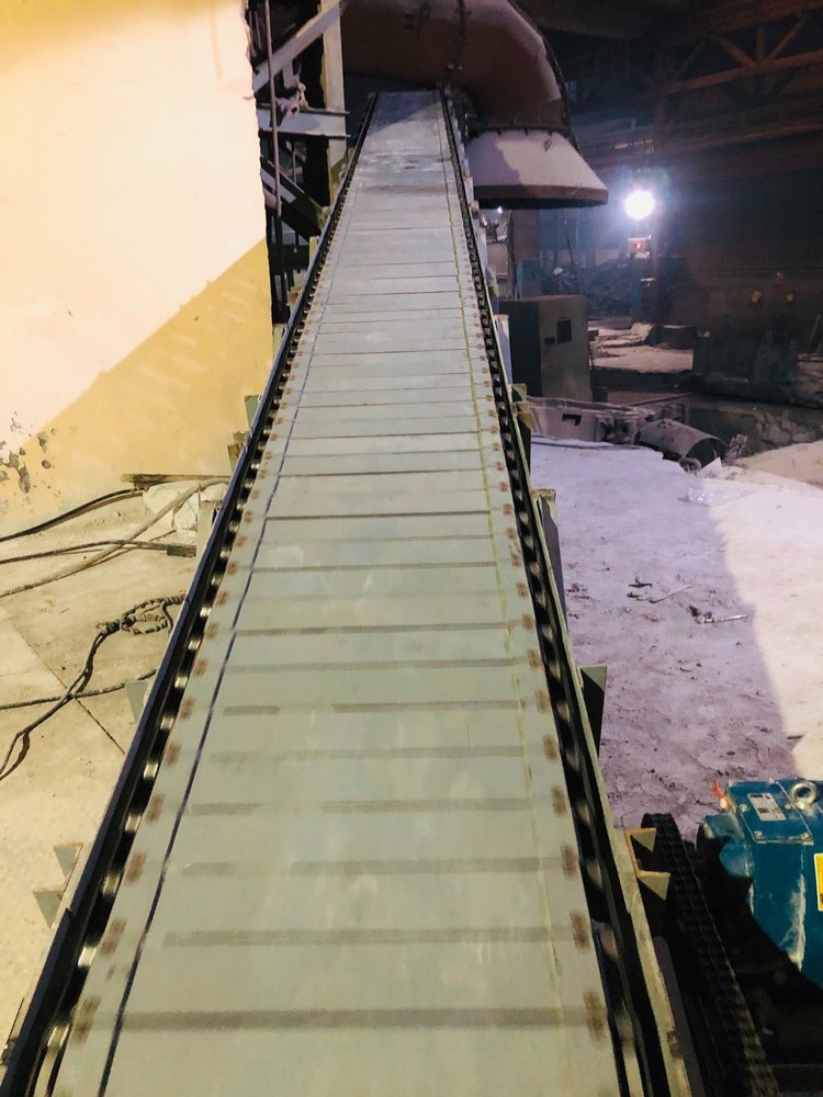 Mild Steel Chain Slat Conveyor