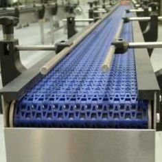 Stainless Steel Modular Conveyor, Capacity: 1-50 kg per feet
