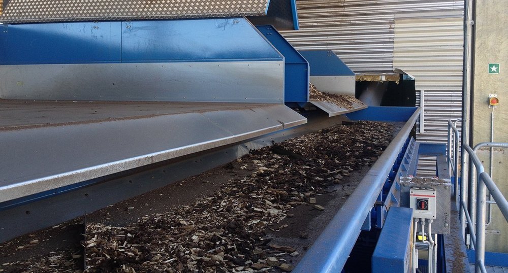 Mild Steel, Rubber Belt Vibrating Conveyor, Capacity: 20 Kg/Feet