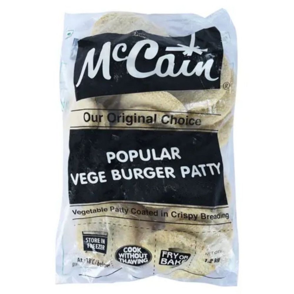 Mccain Popular Veg Burger Patty