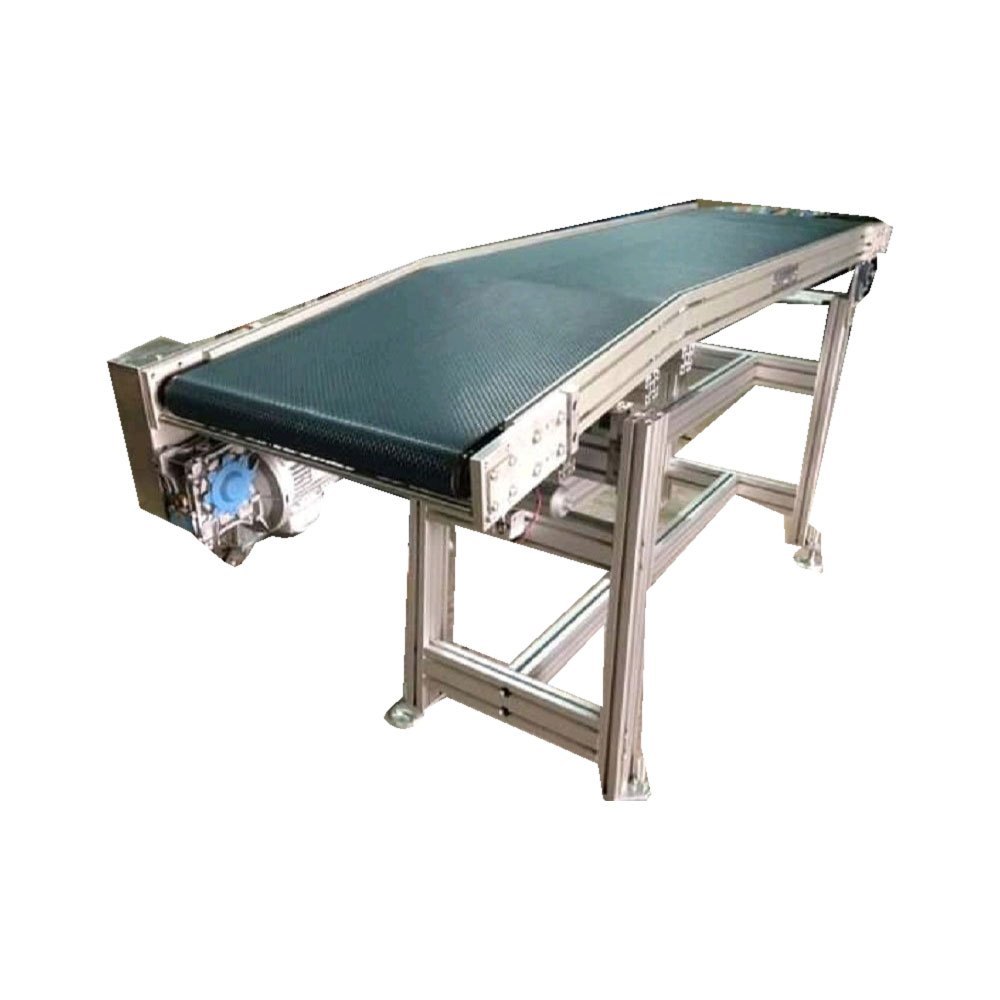 Mild Steel 25feet Industrial Packaging Belt Conveyor, Capacity: 100 kg/feet