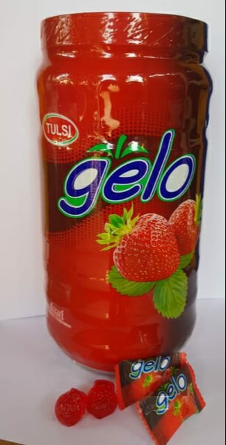 12 Months Round Tulsi Strawberry Jelly Candy