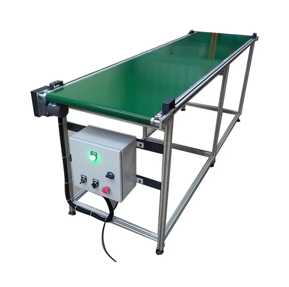 Belt Electric Conveyor System, Capacity: 50 Kg/Feet