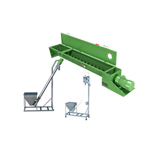 Carbon Steel Screw Conveyors, Capacity: 80 Kg