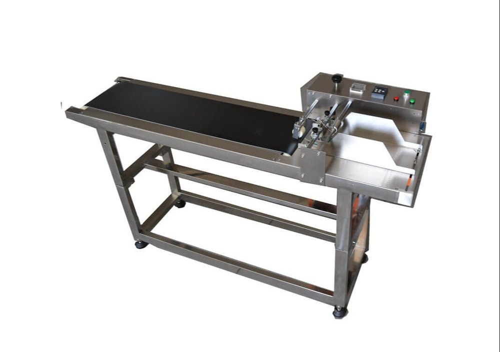 Steel Belt Stacker Conveyor, Capacity: 1-50 kg per feet