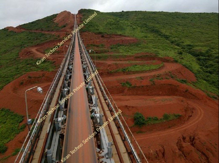 Minerals Overland Belt Conveyor Systems, Capacity: 500 to 2000 Kg per feet, Load Capacity: More than 1000 kg