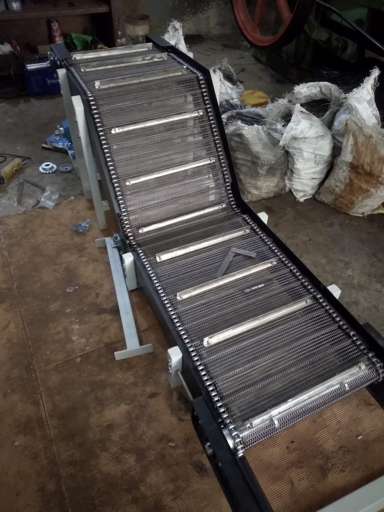 Steel Chain Magnetic Chip Conveyor, Capacity: 0 To 500 kg Per Hrs