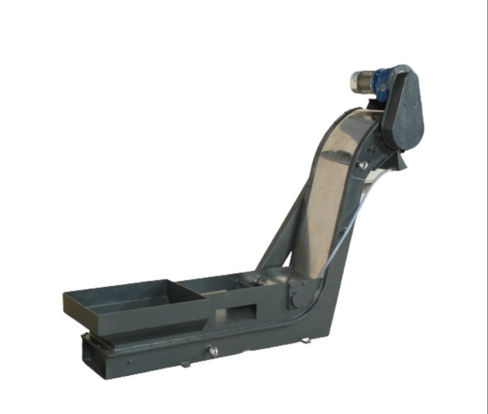 Mild Steel Chain Magnetic Type Chip Conveyor, Capacity: 50-100 kg per feet