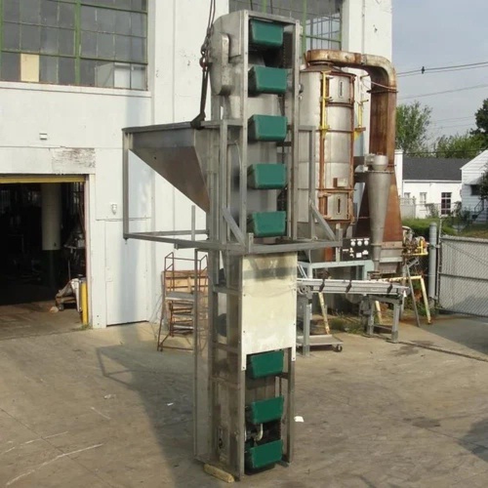 Drag Used Bucket Elevator, Capacity: 100 Kg/Feet