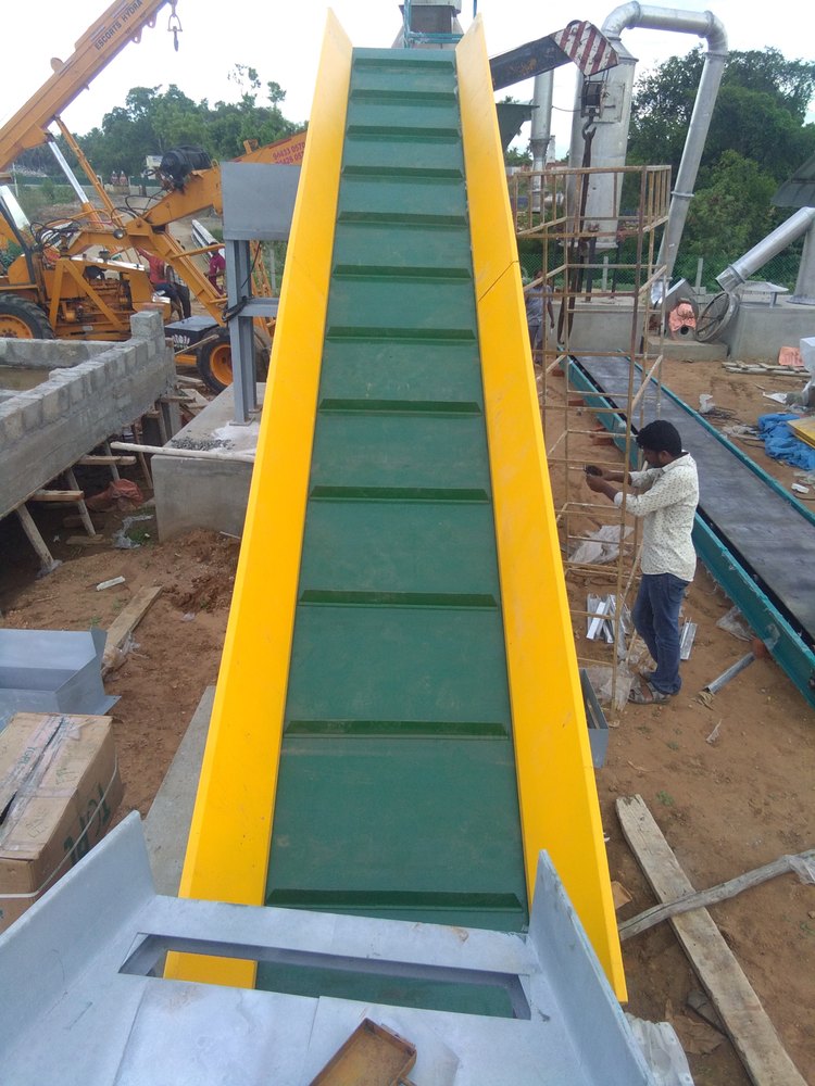 SVEW Inclined Cleated Belt Conveyors