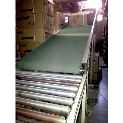 PVC Industrial Inclined Belt Conveyor, For Packaging, Material Handling Capacity: 150 kg Per Feet