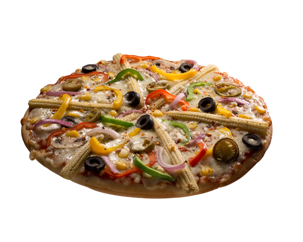 Indie Delights Frozen American Garden Pizza, Size: Medium