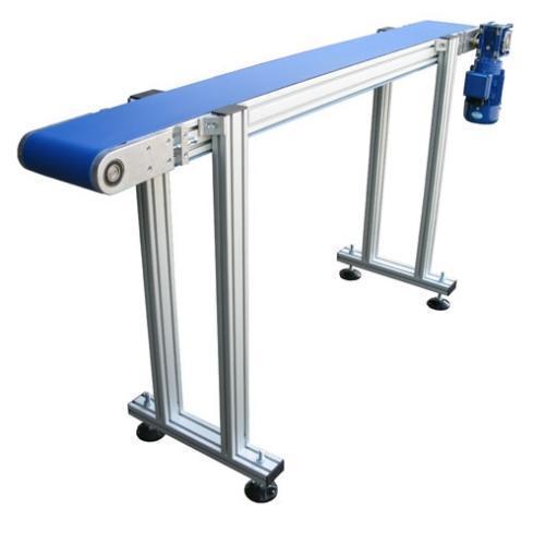 8 Feet Electric Heavy Duty Belt Conveyor, 220V, 30 kg Per Feet