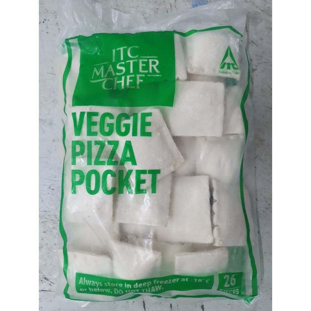 Frozen Veggie Pizza Pocket, Size: Regular