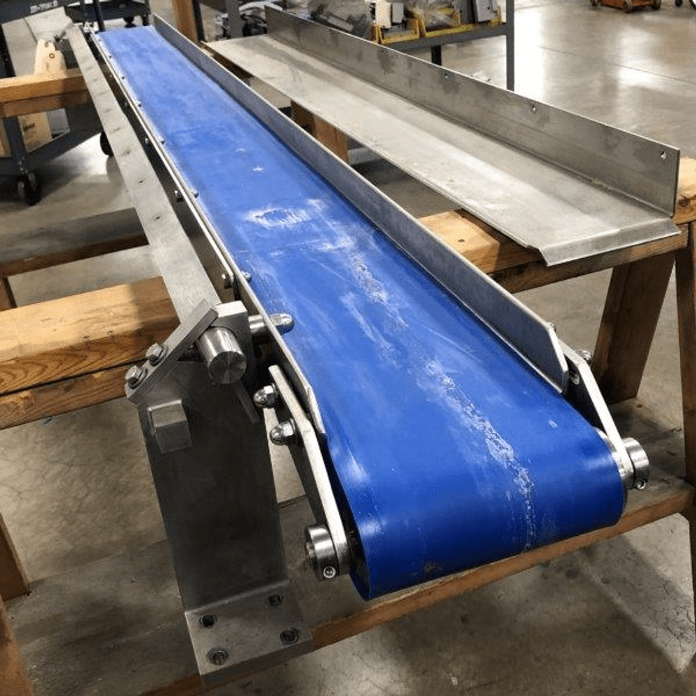 Stainless Steel Material Handling Belt Conveyor
