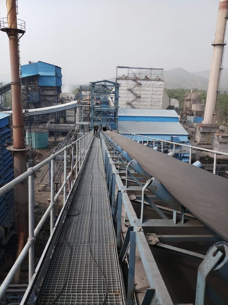 Belt Conveyor System, Belt Thickness: 12 mm