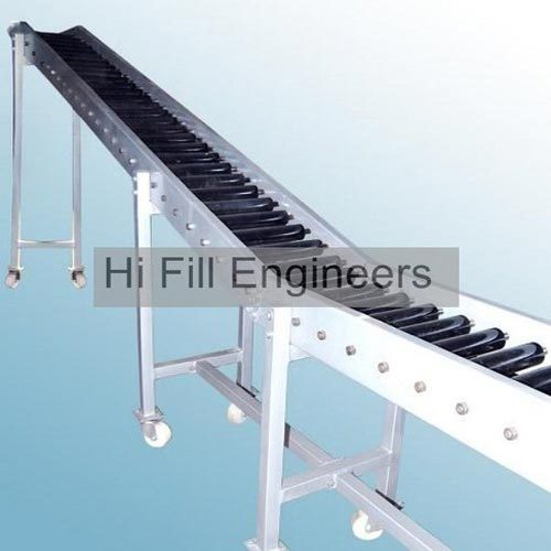 Hi Fill Stainless Steel Crate Conveyor Systems, Material Handling Capacity: 50 kg per feet