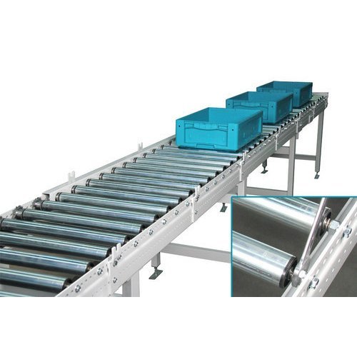 Roller MS Crate Conveyor System, Material Handling Capacity: 50-100 kg per feet