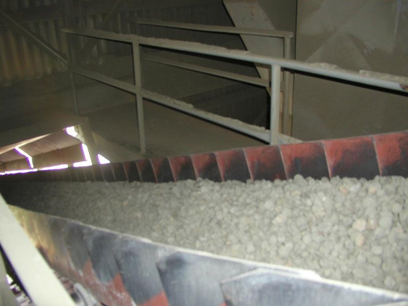 Gear Box Mild Steel Deep Pan Conveyor, Capacity: 800TPH