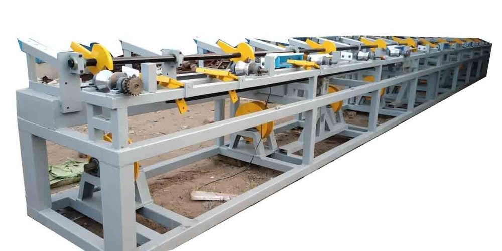 Mild Steel 6hp Automatic Tube Conveyor Machine, Capacity: 100 kg/feet