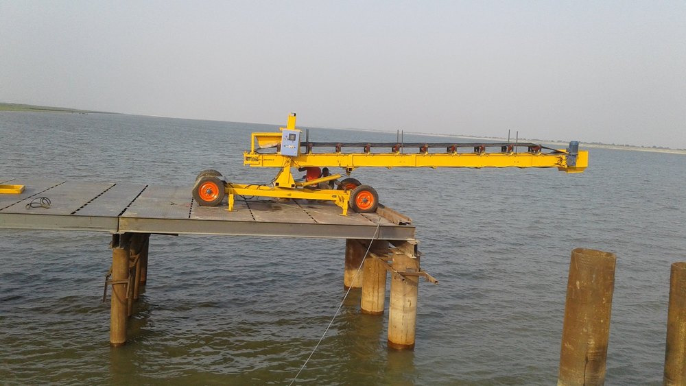 Mild Steel Belt Mine Conveyors, Capacity: 50-100 kg per feet
