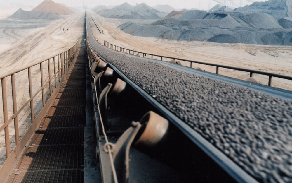 PVC 50 Ft Mine Conveyor, Roller Diameter: 1 Inch, Capacity: 100 kg/Ft