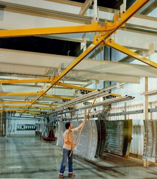 Roller Trolley Conveyor, Capacity: 100-150 kg per feet