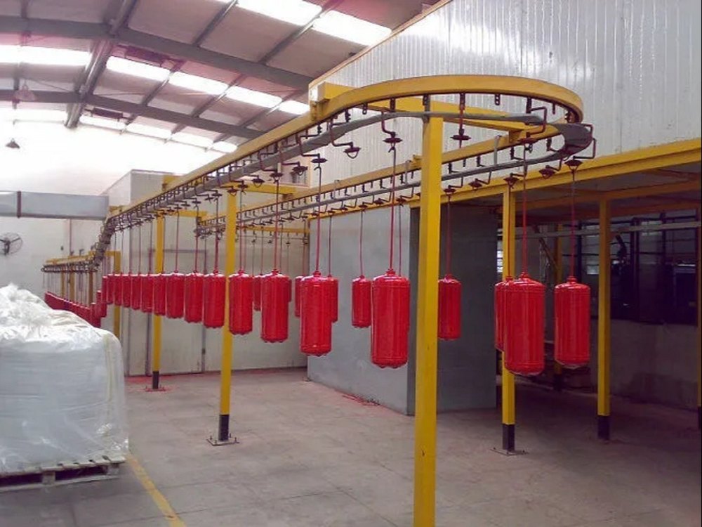 Mild Steel Chain Allay Trolley Conveyor, Capacity: 100-150 kg per feet