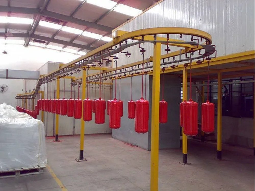 Steel Chain RadheIOT Trolley Conveyor