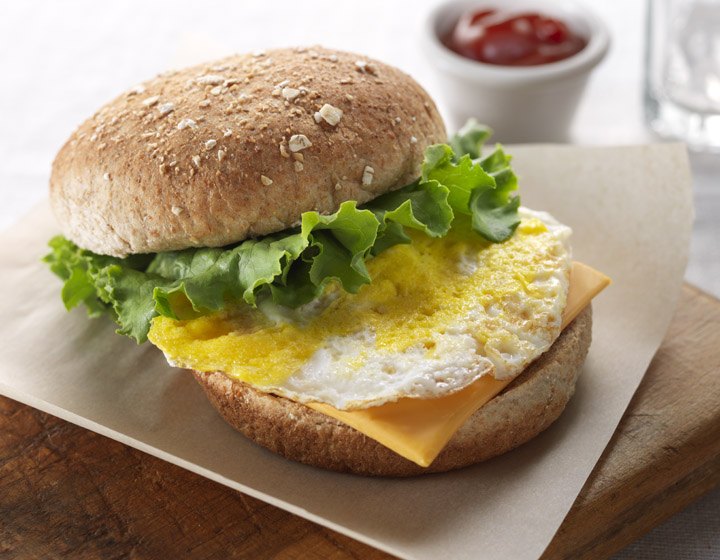 egg burger