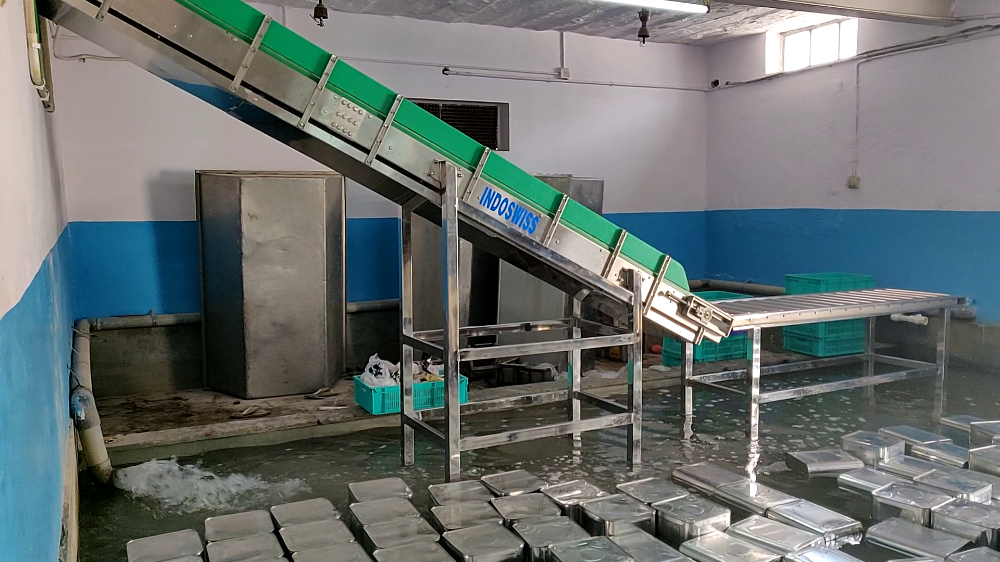 Indoswiss Industrial Flight Conveyors, Capacity: 1-50 Kg Per Feet