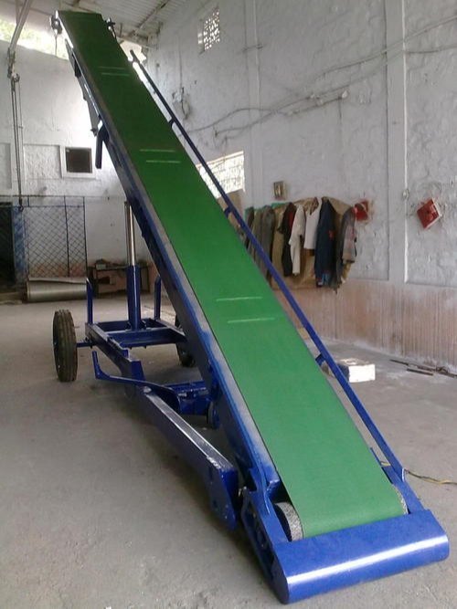 Mild Steel Belt Slide Conveyor, Capacity: 150 Kg/Feet