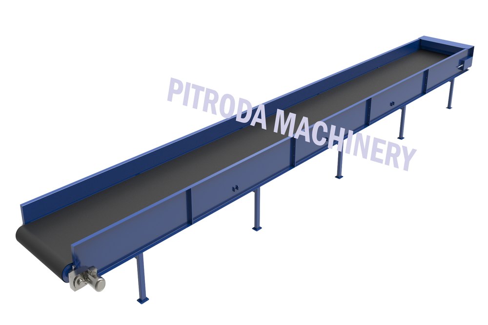 Slider Bed Belt Conveyor, Material Handling Capacity: 80kg per meter