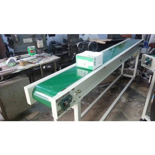 Steel Single Slide Chain Belt Conveyor, Material Handling Capacity: 1-50 kg per feet