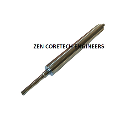 100 mm Mild Steel MS Chrome plated Roller, Roller Length: 1000 mm