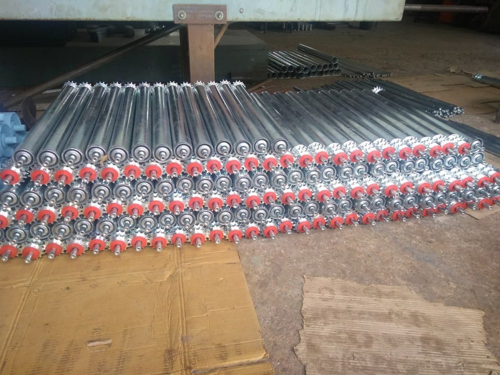 Carbon Steel Conveyor Rollers, Roller Length: 200 - 2000 mm