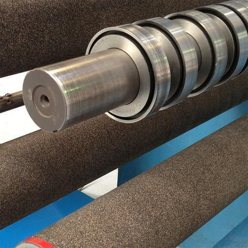 M.s Mild Steel Cork Industrial Rollers