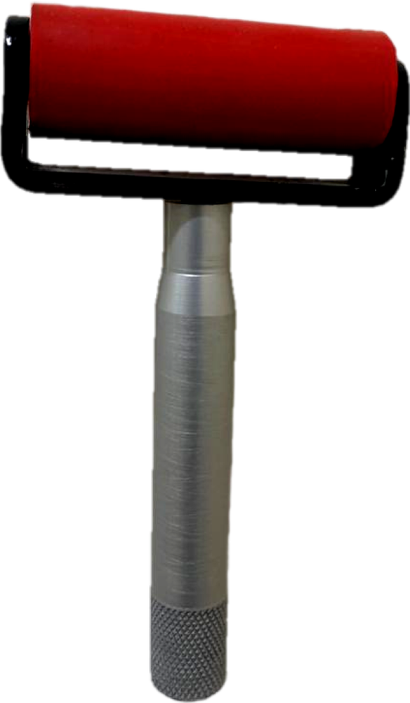 Teflon Coated Steel Pipeline Joint Coating Roller, Ionized Steel Handle