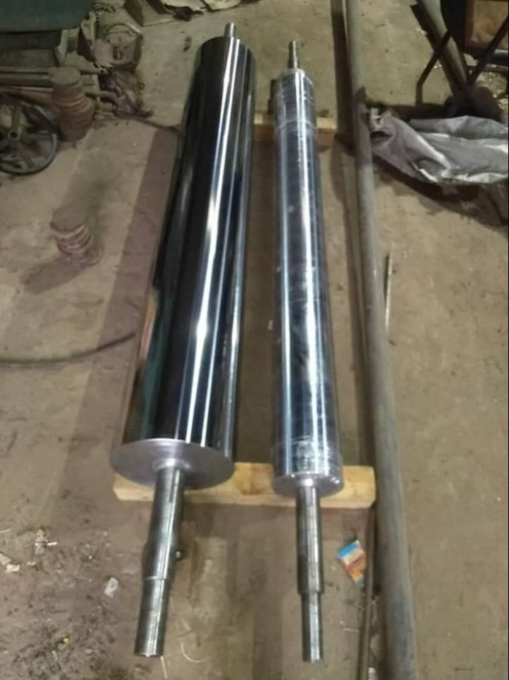 Hard Chrome Plated Roller, For Web Converting